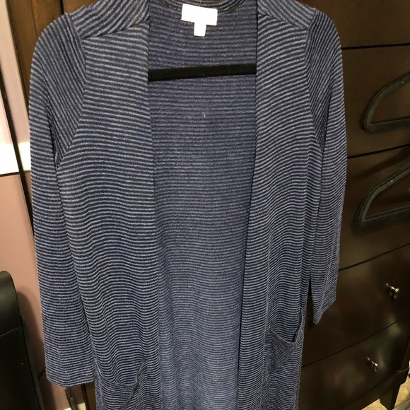 S Black and Blue micro stripe Sarah - Picture 1 of 4